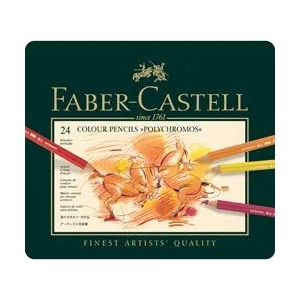 Faber-Castell Цветни моливи Polychromos 24 цвята