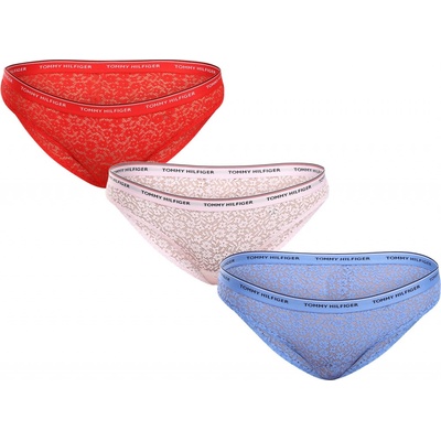 Tommy Hilfiger viacfarebné 3PACK dámske nohavičky (UW0UW04897 0WR)