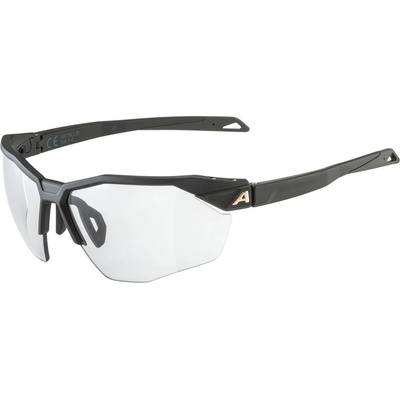Alpina Очила за колоездене Alpina Twist Six HR V Cat. 1-3 Sunglasses - Black Matt / Varioflex Black - размер One Size (205-3733-0111)