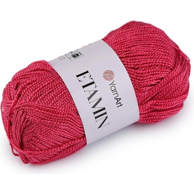 Pletací příze Etamin 30 g Varianta: 6 (445) pink, Balení: 1 ks 61630/160035/286094