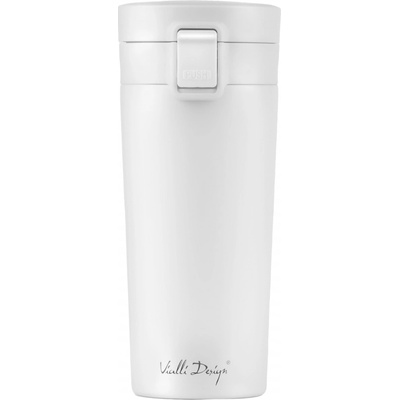 Vialli Design termohrnek Fuori bílý 400 ml