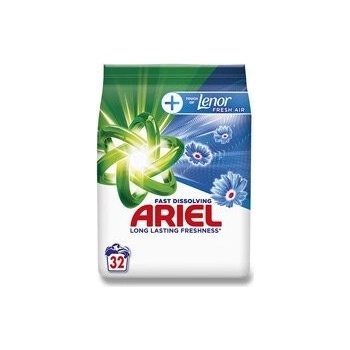 Ariel Prací Prášek +Touch Of Lenor Fresh Air 1,76 kg 32 PD