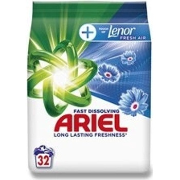 Ariel Prací Prášek +Touch Of Lenor Fresh Air 1,76 kg 32 PD