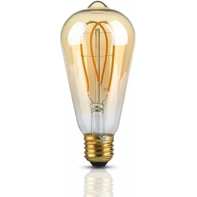 V-TAC žiarovka LED Filament E27 4,8W, 1800K, 280lm, ST64 VT-2066