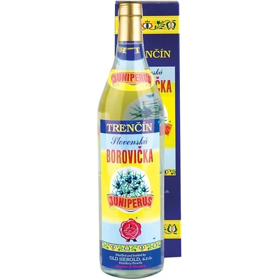 Juniperus Borovička 45% 3 l (kartón)