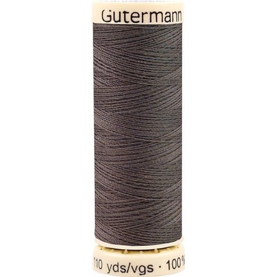 Prima-obchod Polyesterové nitě návin 100 m Gütermann univerzální, barva 035 Charcoal Gray