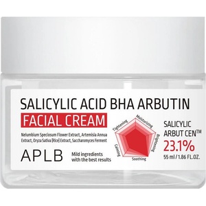 APLB Salicylic Acid BHA Arbutin Facial Cream - Хидратиращ Крем за Лице 55ml