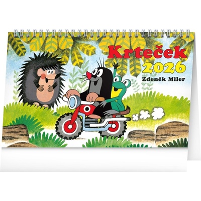 stolní Krteček, 23,1 x 14,5 cm 2026 – Zbozi.Blesk.cz
