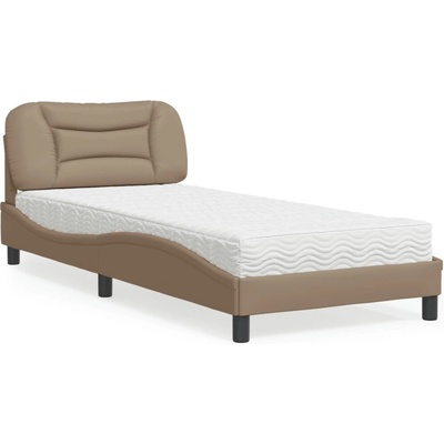 vidaXL 11461.3208700 Postel s matrací Hvar cappuccino umělá kůže