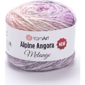 YARNART Alpine Angora Melange "New 6413 Плетива прежда (Alpine Angora Melange New 6413)