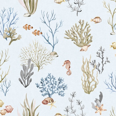 ICH Wallcoverings 977-3 Dětská vliesová tapeta na zeď Mika, rozměry 0,53 x 10,05 m