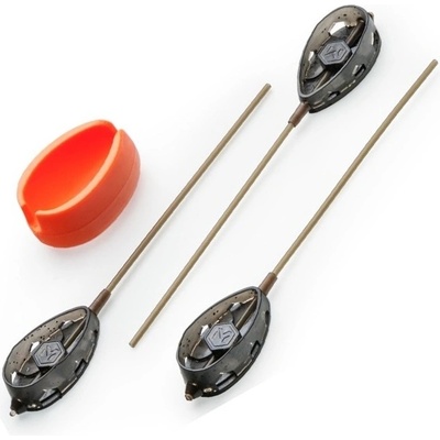 MIVARDI - Method Feeder set QMR Flat L Long 30 g + 40 g + 50 g + Formička