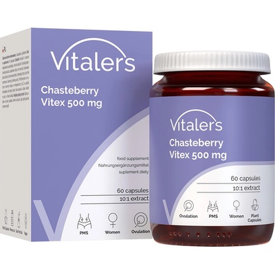 Vitaler's Chasteberry Vitex 500 mg 60 kapsúl
