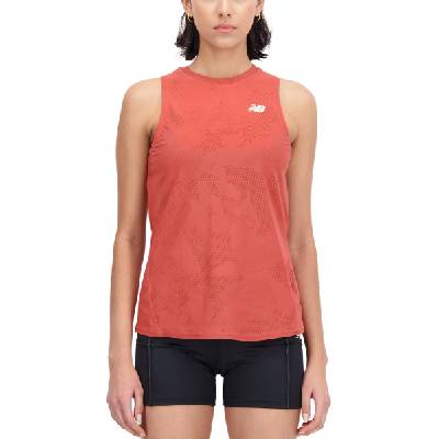 New Balance Потник New Balance Q Speed Jacquard Tank Червен Velikost XS