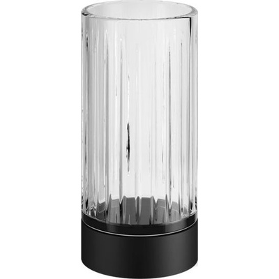 Decor Walther Чаша за четки за зъби Century релефна черен мат (0587760)