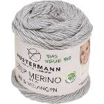 Austermann Step Merino 4 Uni & Melangen 90317-1001 Light Grey Melange Плетива прежда (90317-1001)