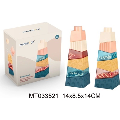 Alltoys Kostky (3521) červená a modrá