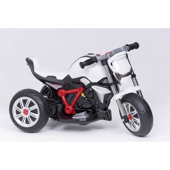 TBK elektrická motorka Nakedbike bílá