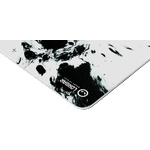 LORGAR Gaming Mousepads Full print white and black design, Bottom is black rubber with embossed LORGAR logo, with double side edge stitching (LRG-MPA14L)