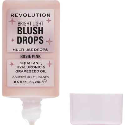Revolution Bright Light Blush Drops Pink Rosie 23 ml