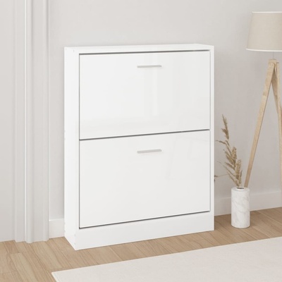 VidaXL 59x17x81 cm 342539 bílý s vysokým leskem