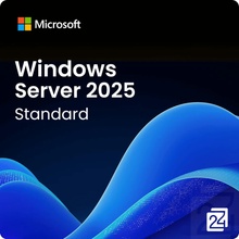 MICROSOFT Win Svr Std 2025 64Bit ENG 1pk OEM DVD 16 Core EP2-25187
