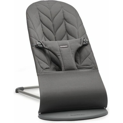 Babybjorn Bouncer Bliss Anthracite cotton Petal Woven