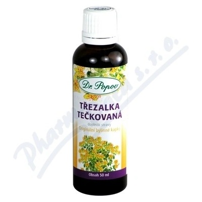 Dr.Popov Třezalka tečkovaná bylinné kapky 50 ml