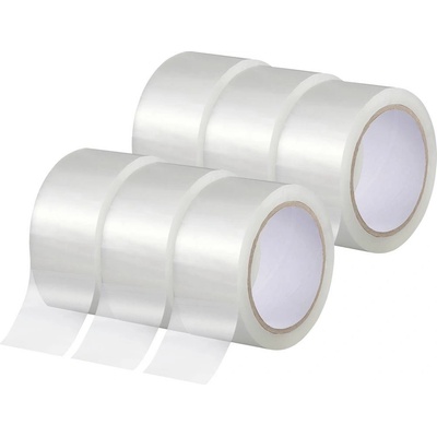 TOOLCRAFT balicí lepicí páska transparentní 66 m x 50 mm