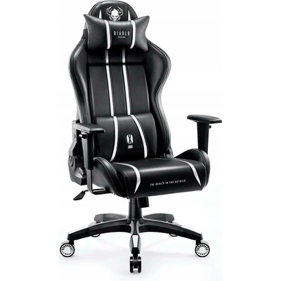 Diablo Chairs X-One 2.0 Normal Size černobílé