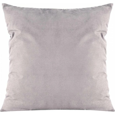 Takoy Povlak na polštář 45x45 cm sametový ocelový s jemným strukturovaným vzorem MILO-HF-463441 | 45 x 45 cm