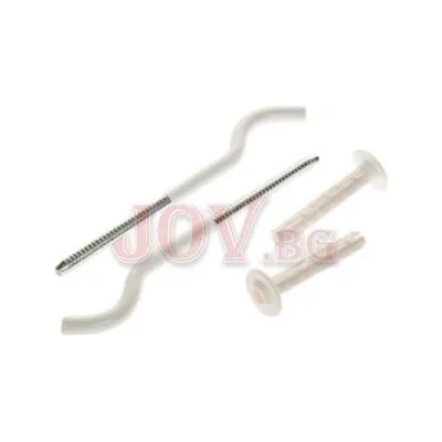 THS Thermostyle Пластифицирана конзола с дюбел 9*195