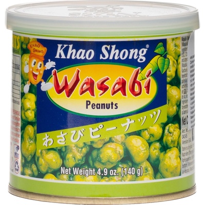 KHAO SHONG Arašidy vo wasabi 140 g