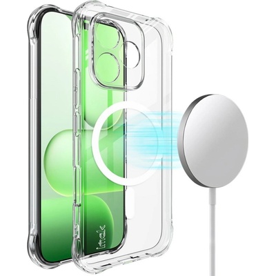 Huawei IMAK Магнитен Калъф за Honor 600 Lite 5G - TPU, Airbag, Прозрачен