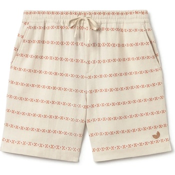 TWOTHIRDS Мъжки къси панталони TWOTHIRDS Neubukow Shorts - Ecru / Adobe Jacquard - размер L (012-4138-0113)