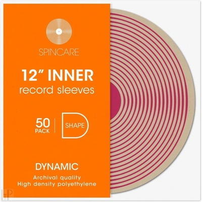 SPINCARE DYNAMIC 12 Inch Premium Inner Record Sleeves – Zbozi.Blesk.cz