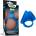 Lovetoy Pinnacle Pro Trio Grip Enhancer Sleeve Blue