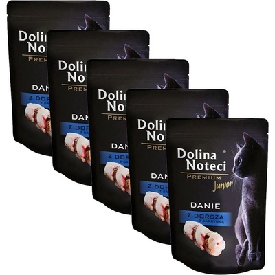 Dolina Noteci Premium Cat Junior with Cod & Sardine 5 x 85 g