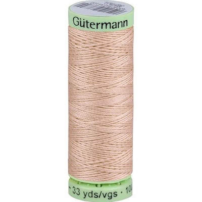 Prima-obchod Polyesterové nitě Gütermann Jeans návin 30 m, barva 722 režná přírodní