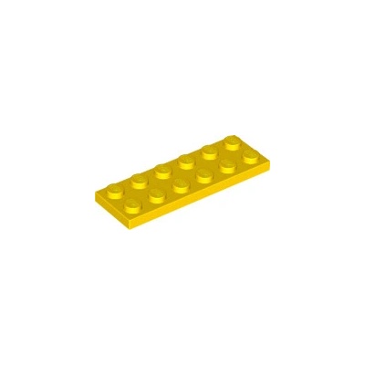 Lego 3795 Yellow Plate 2 x 6