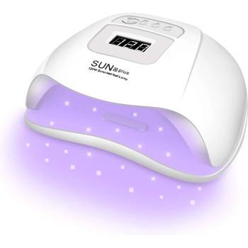 Професионална лампа за нокти SunX Plus 120W с таймер, сензор и 36 броя UV LED (SunXPlus-120W-White)