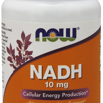 NOW Хранителна добавка никотинамид аденин динуклеотид (NADH), Now Foods NADH 10mg, 60 Veget. caps
