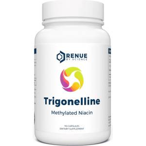 Renue By Science Trigonelline NAD+ booster, 250 mg, 90 капсули, Renue By Science (68527 RBS)