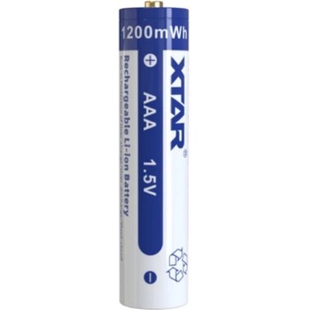 XTAR Акумулаторна батерия LiIon 10440, AAA, R03, 1, 5V, 750mAh, 4 бр. в PVC кутия XTAR (XTAR-BL-AAA-750-4PK)