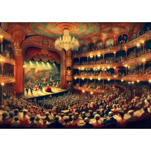 Art Puzzle - Puzzle Theater Scene - 1 000 piese