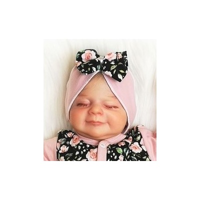 Dívčí čelenka Rose powder