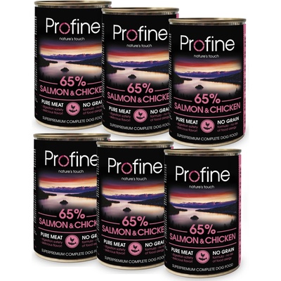 Profine 65% Chicken & Salmon 6 x 400 g