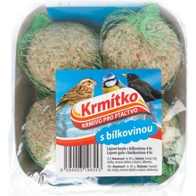 Krmítko Lojová guľa s bílkovinou 4 x 90 g