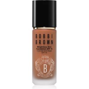 Bobbi Brown Weightless Skin Foundation SPF 15 дълготраен фон дьо тен с хидратиращ ефект цвят Almond 30ml