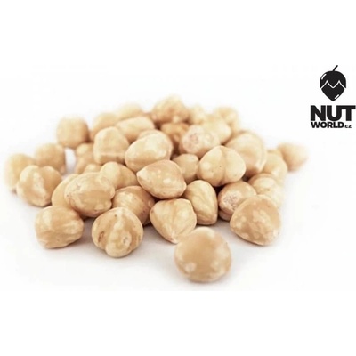 Nutworld Lískové oříšky pražené blanšírované 50 g